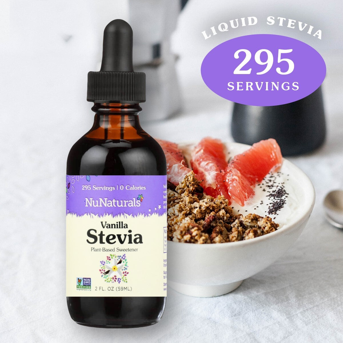 Vanilla Stevia 2 oz
