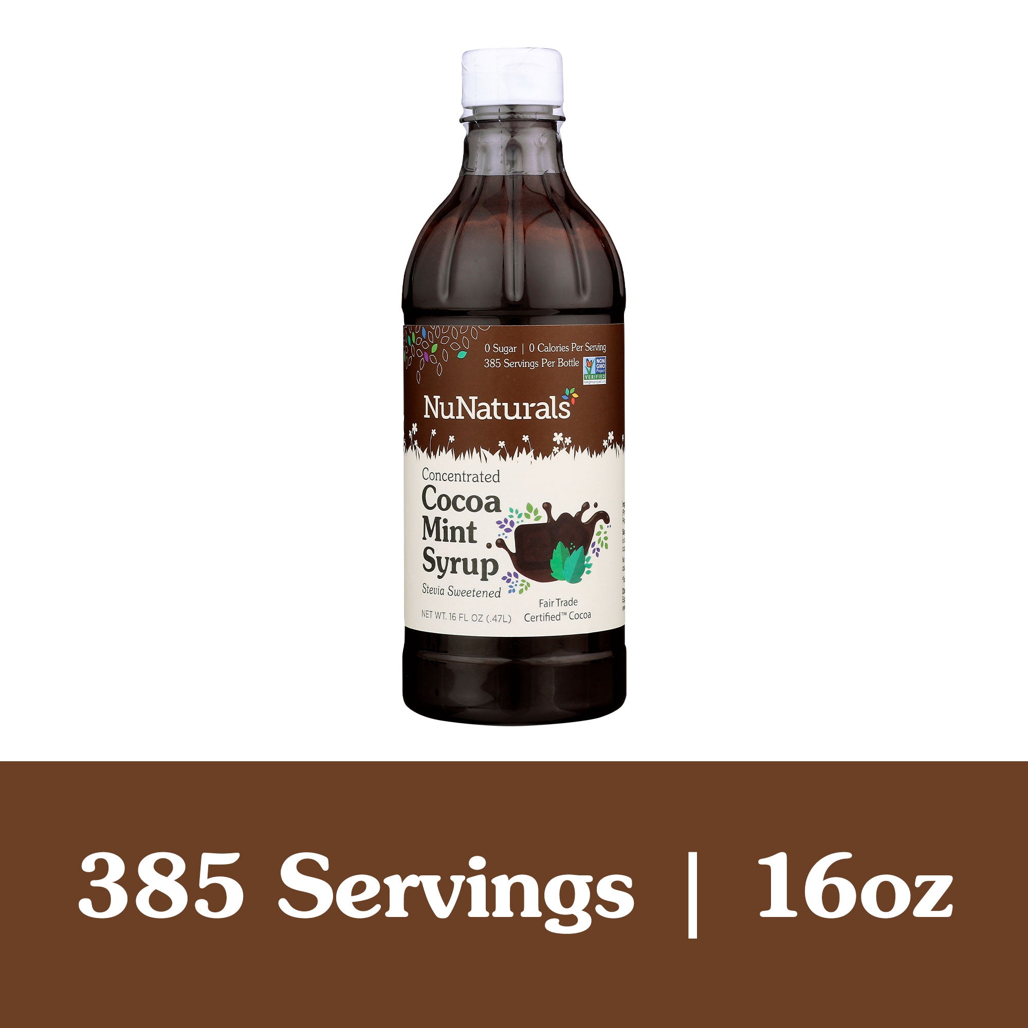 Cocoa Mint Syrup 16 oz
