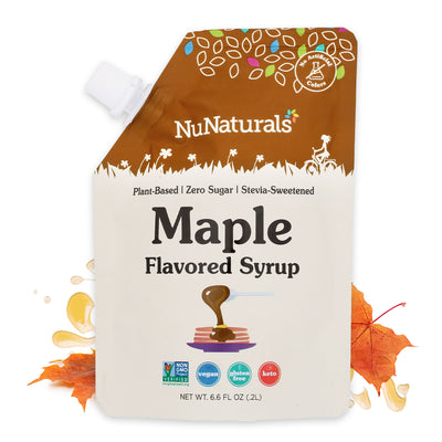 NuNaturals Maple Flavored Stevia Syrup 6.6oz