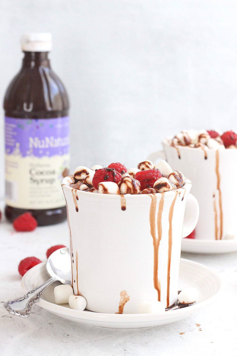 Keto Raspberry Hot Chocolate