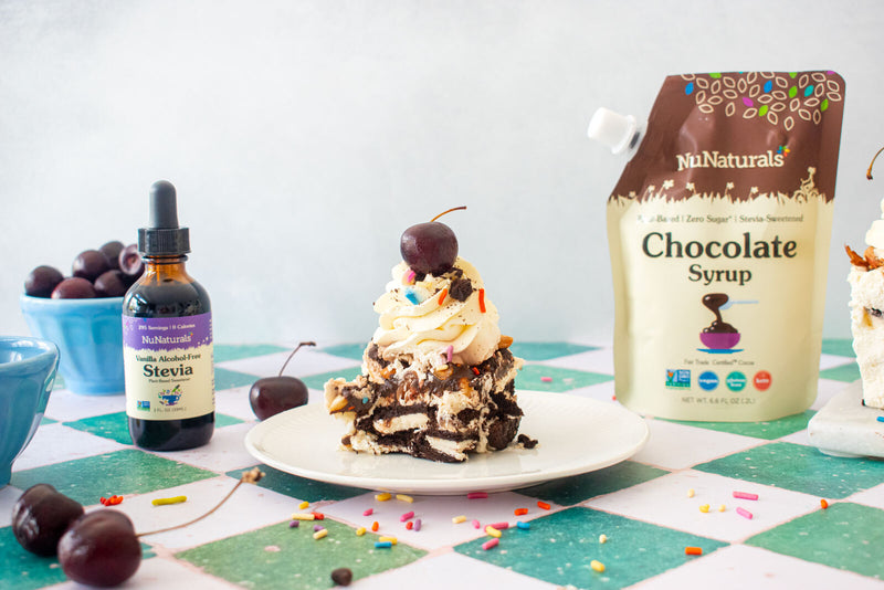 Banana Split Icebox Cake
