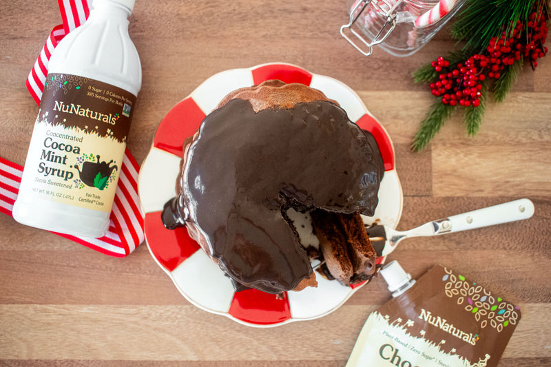 Mint Chocolate Pancakes