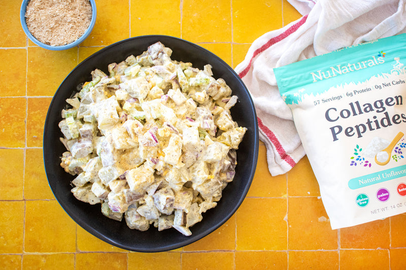 Dill Potato Salad with Collagen & Nutritional Yeast
