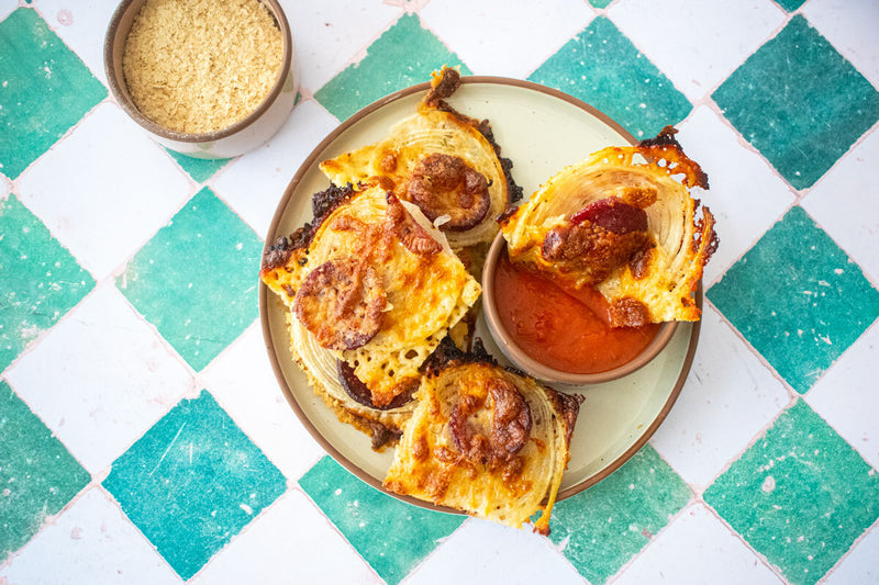Nutritional Yeast Onion Pizza