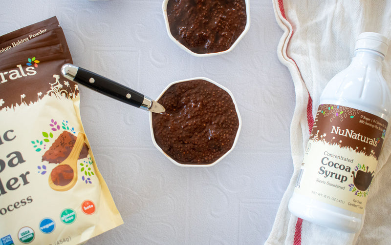 NuNaturals Chocolate Chia Seed Pudding