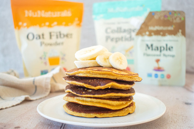 Flourless Protein Banana Pancakes