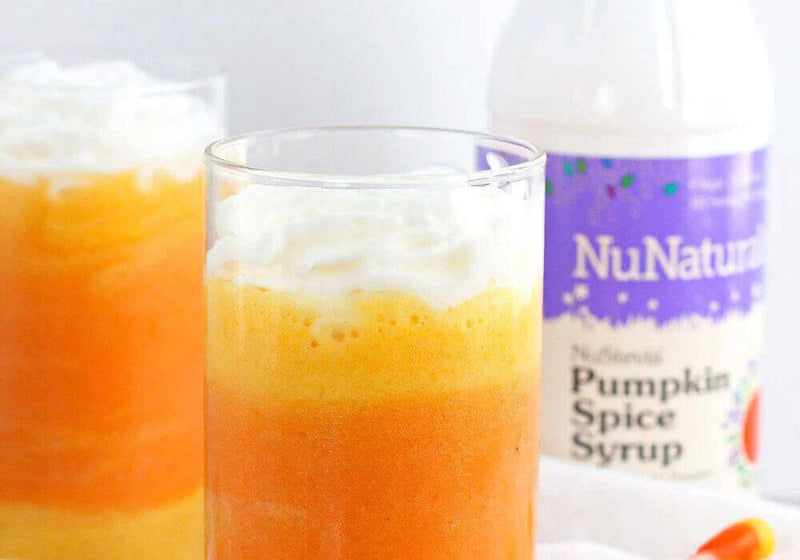 Vegan Candy Corn Smoothie
