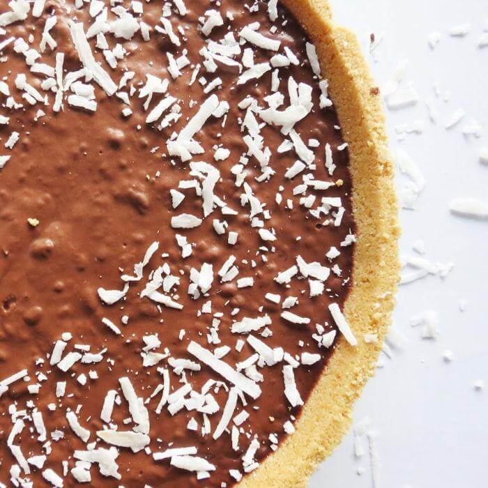 Cocoa Coconut Cream Pie