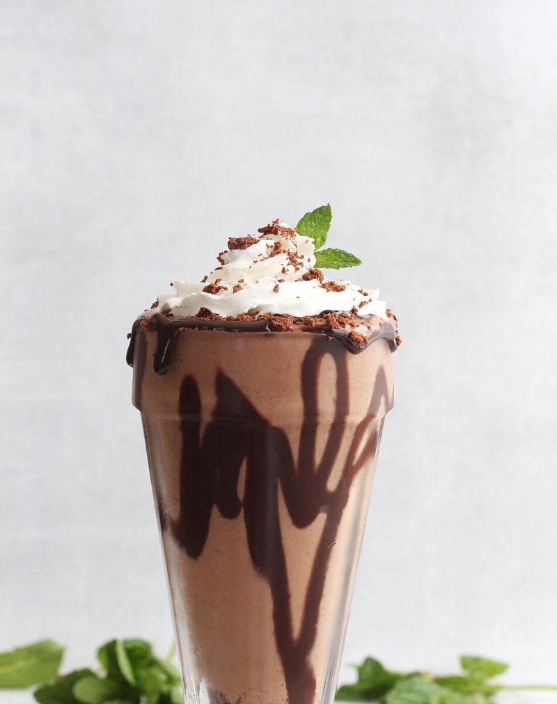 Healthy Mint Brownie Shake
