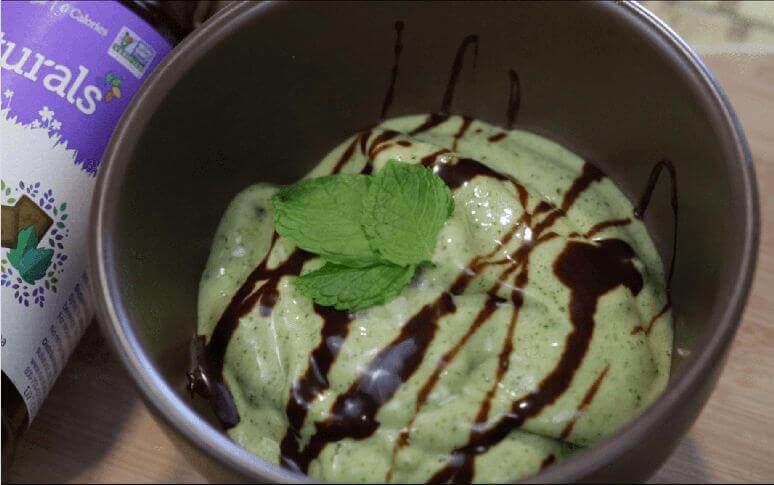 Mint chocolate nice shop cream