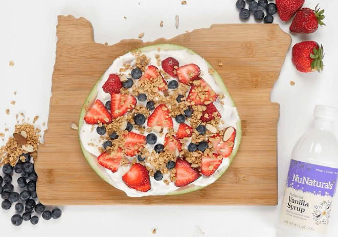 Watermelon Dessert Pizza
