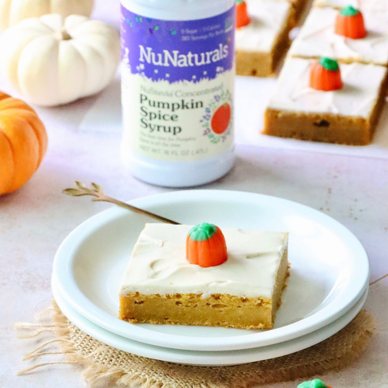 Sugar-Free Brown Butter Pumpkin Bars
