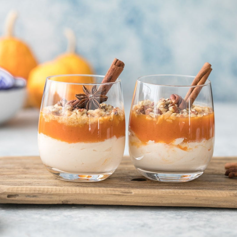 Healthy Pumpkin Yogurt Parfait