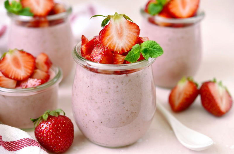 Easiest Keto Strawberry Mousse