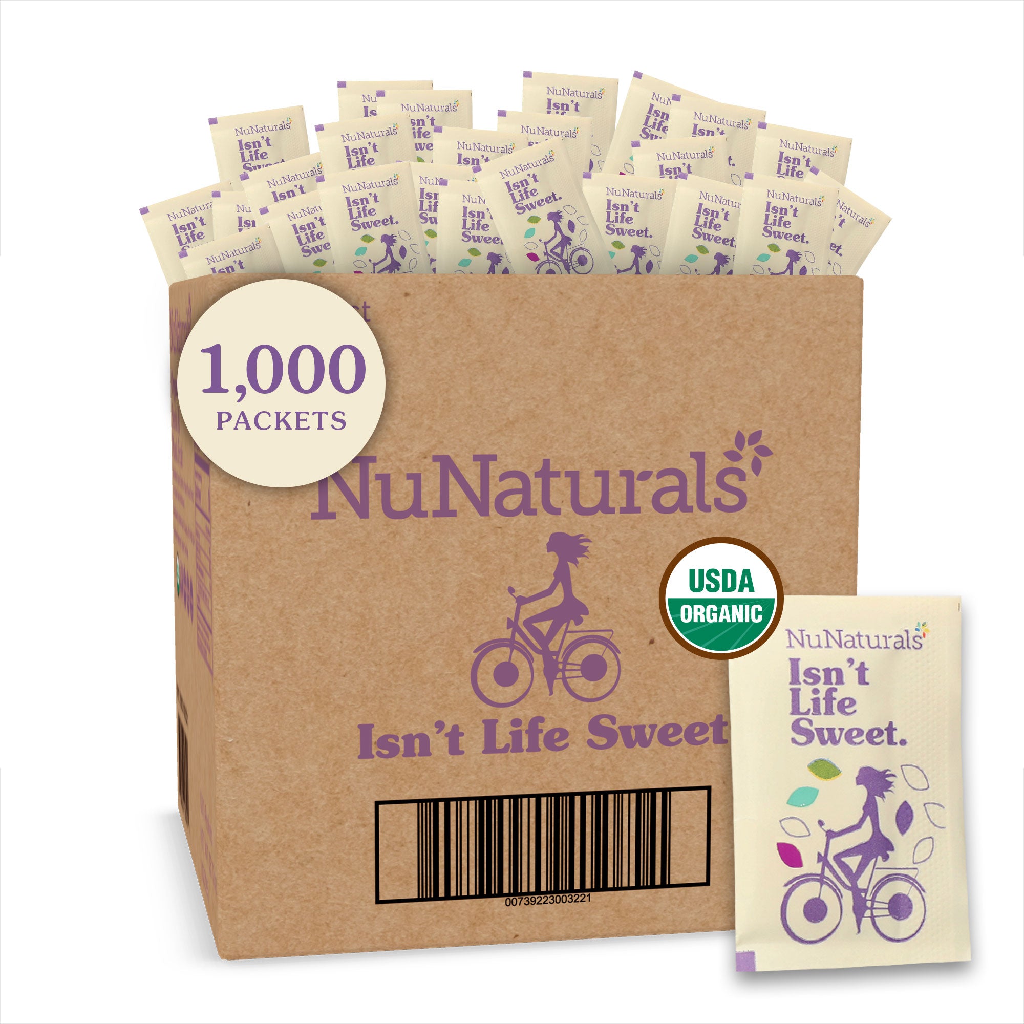 Organic Sweetener Stevia & Monk Fruit Packets