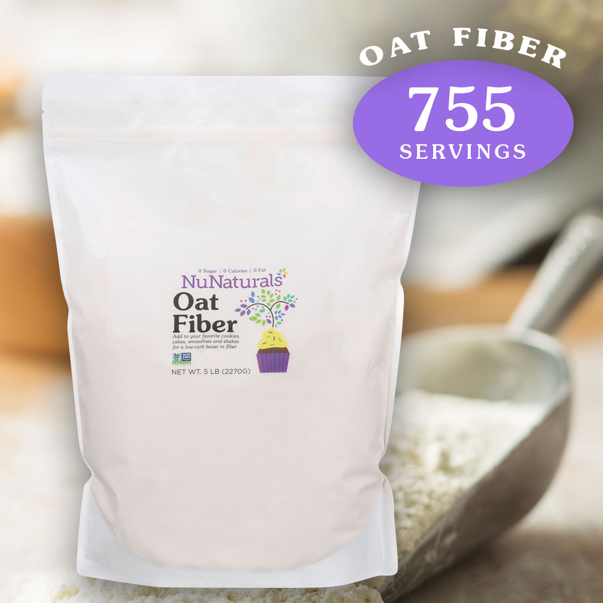 NuNaturals Oat Fiber