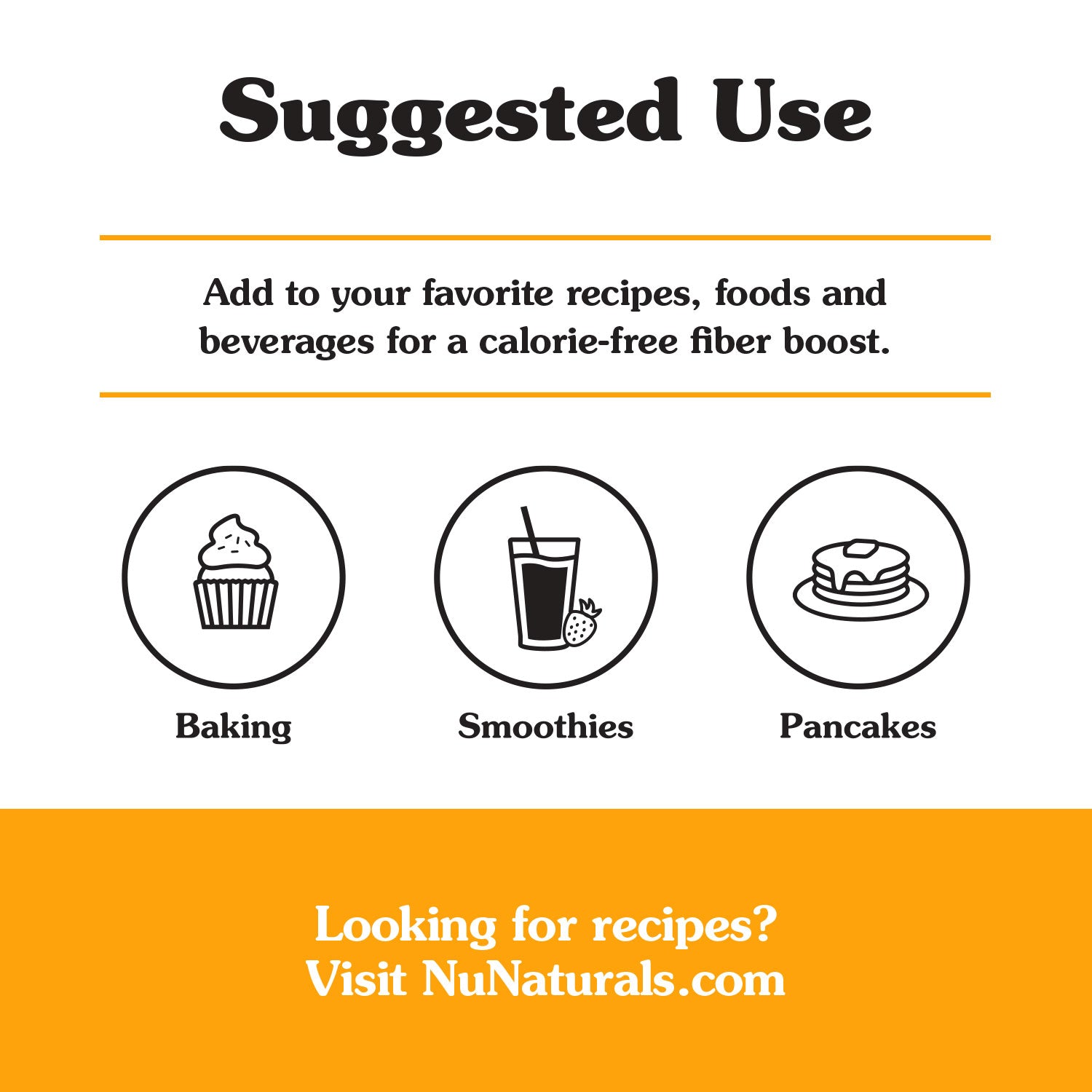Suggested Uses for NuNaturals Oat Fiber