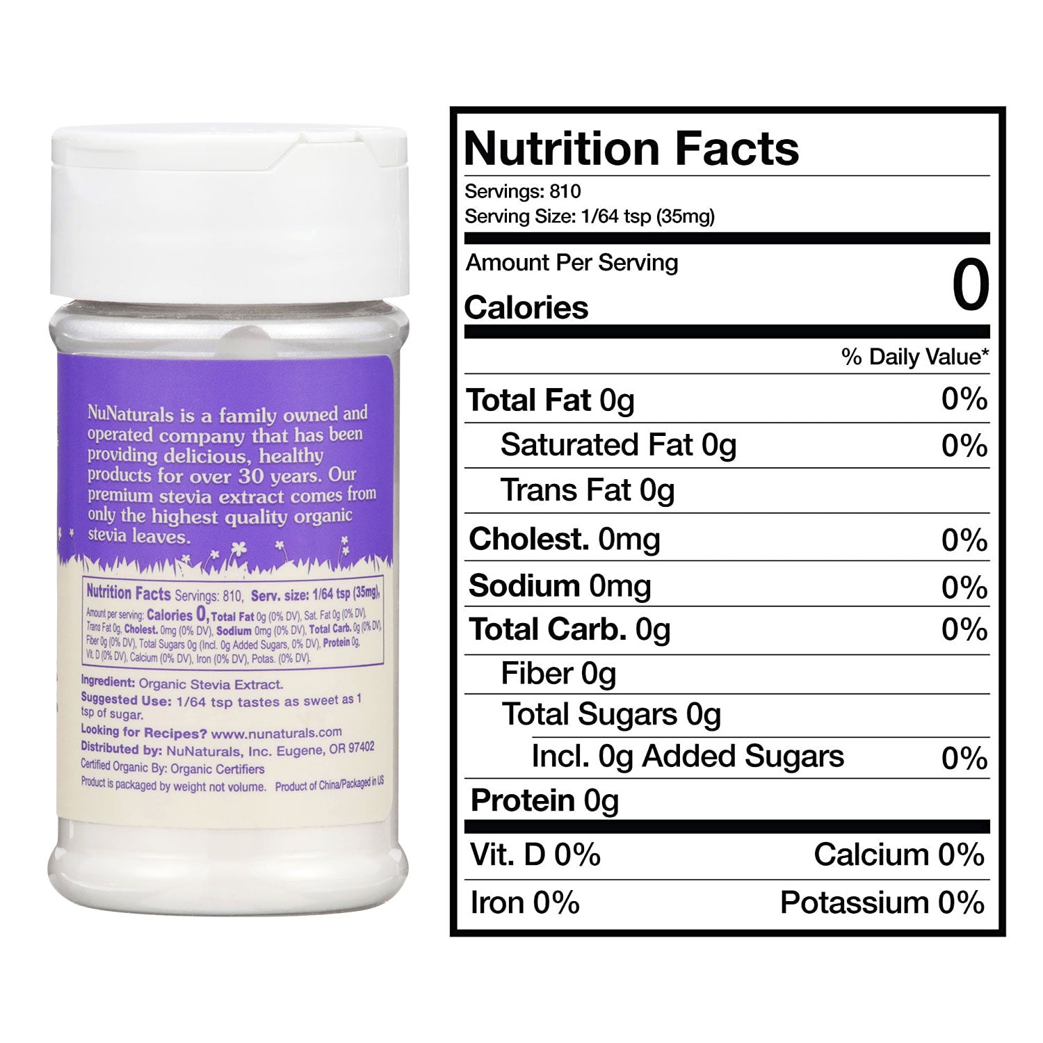 Organic Pure Stevia