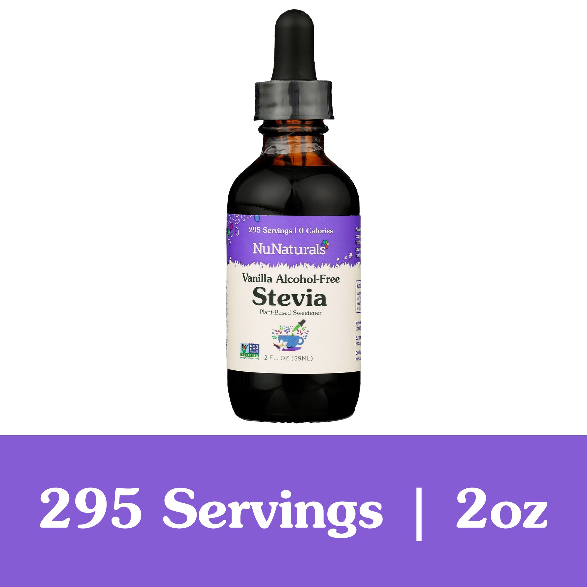 Vanilla Alcohol-Free Stevia 2 oz