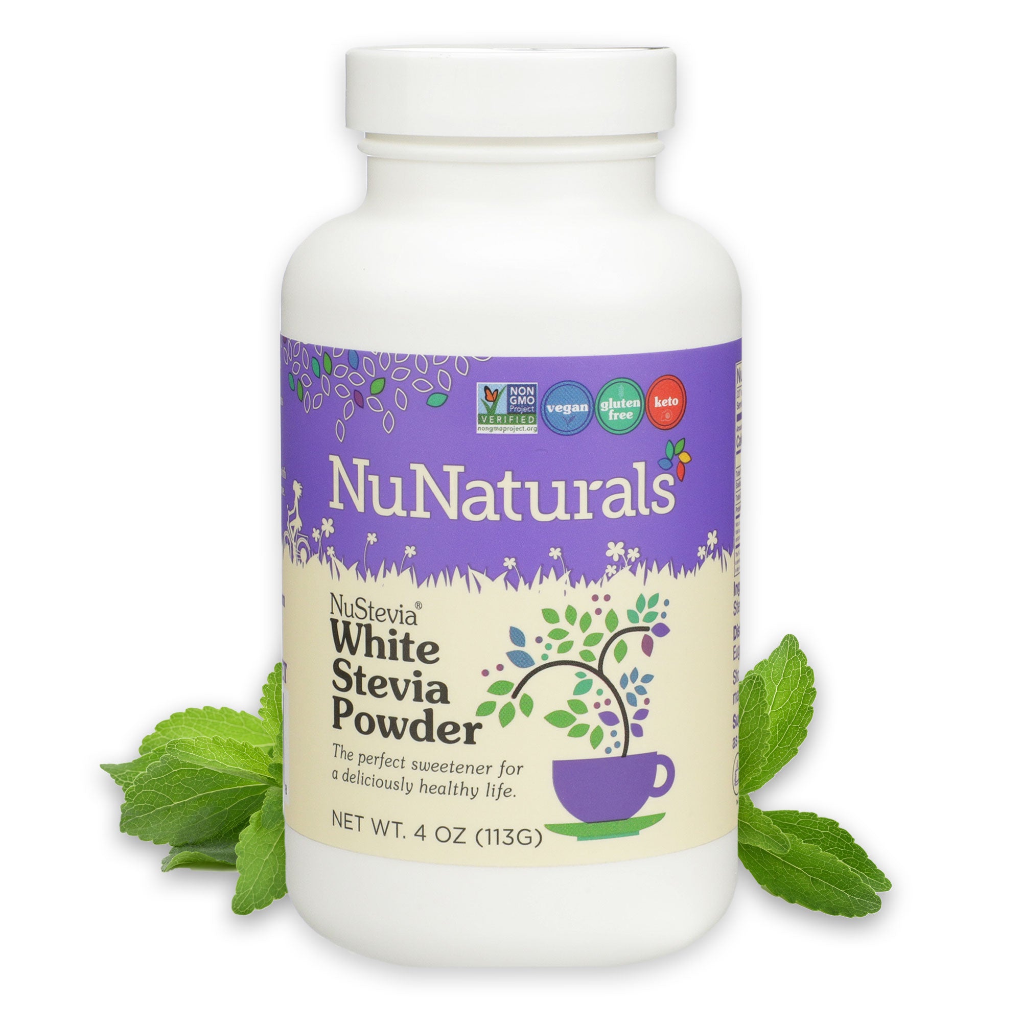 White Stevia Powder