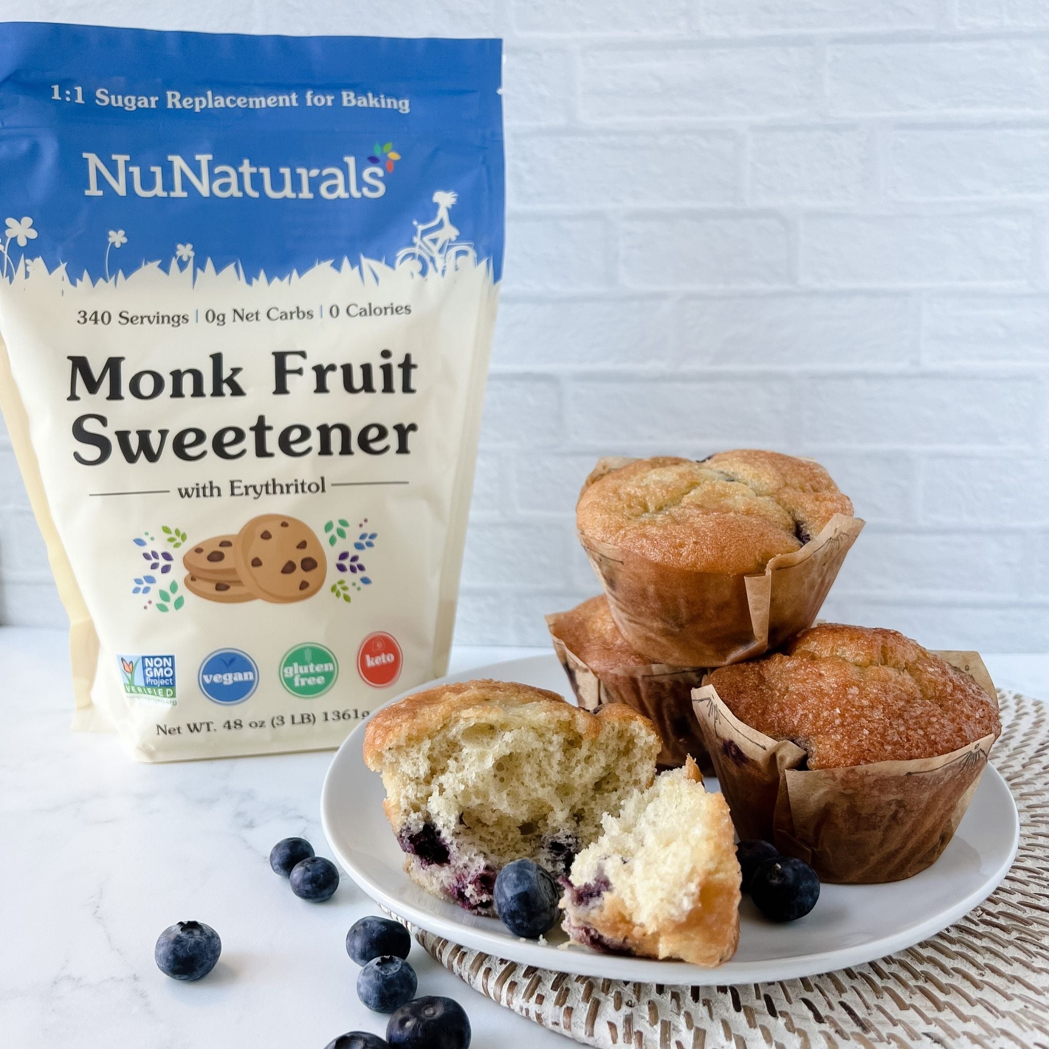 Monk Fruit 1:1 Sweetener 3 lbs