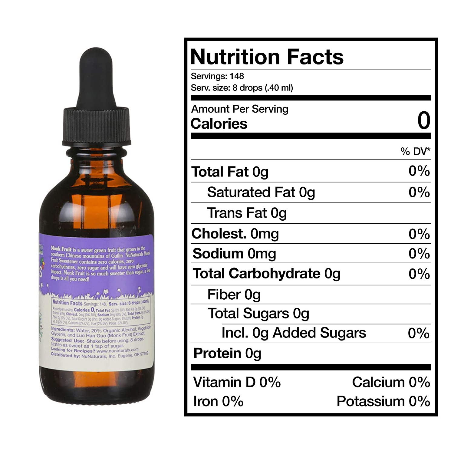 Monk Fruit Sweetener 2 oz