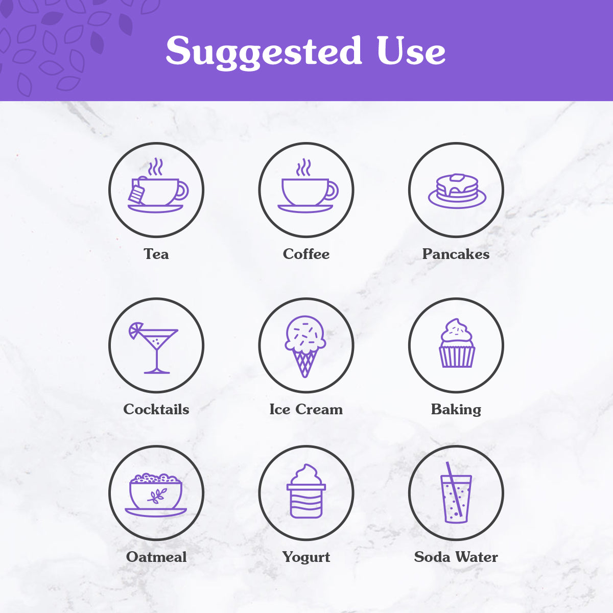 Suggested Uses for 16 oz. NuNaturals Simple Stevia Syrup